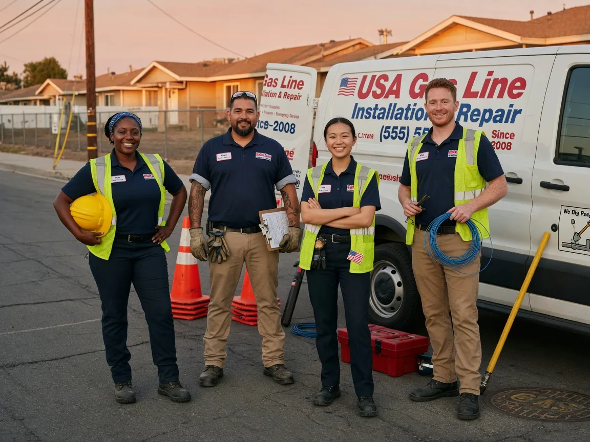 Gas Line Installation company in Hart, TX